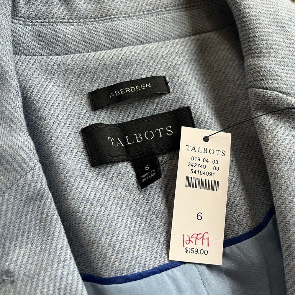 Talbots blazer *NEVER WORN WITH TAGS*